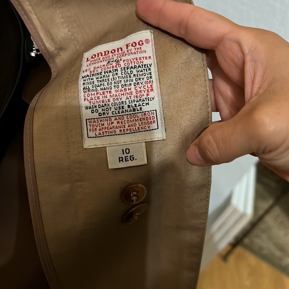 Fashion Forward London Fog Tan Women's Coat - Picture 5 of 11